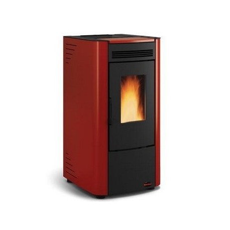 Stufa ventilata a pellet La Nordica Extraflame Ketty Evo 2.0 7kW Bordeaux