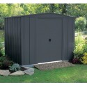 Metall Gartenhaus Habrita 253x181xh190 Schiebetür