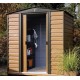 Metal Garden Shed Habrita 193x151xh201 Sliding Doors