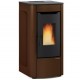 Estufa ventilada de pellets La Nordica Extraflame Sabry Prestige Line 7kW Negro