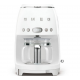Smeg 50's Programmable Coffee Maker White Chrome