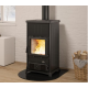 Poêle à bois récupérateur de chaleur La Nordica Concita 2.0 Steel 13kW Anthracite