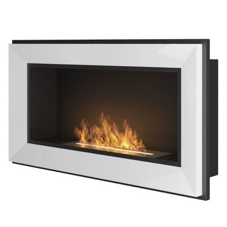 SIMPLEfire Frame 600 Bioethanol Lareira Preto com 1 Janela