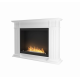 Infire Inportal1 Chimenea de Bioetanol Blanco con 1 Ventana