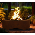 Round 1000 Corten Infire Steel Fire Bowl