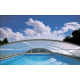Copertura bassa per piscina Lanzarote Shelter rimovibile 13x6,7m