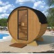 Terraço com sauna ao ar livre para 2 a 4 pessoas Thermodood VerySpas