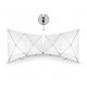 Écran de Protection Trotec VarioScreen à glissière 4 panneaux 180x180 Blanc