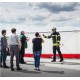 Écran de Protection Trotec VarioScreen à glissière 4 panneaux 180x180 Blanc