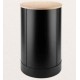 Tanque de almacenamiento de pellets de madera Fractio diseño de acero y bambú Dixneuf