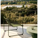 Arvin Swirl Stuhl aus beigem Chenille-Stoff und Beinen aus VeryForma-Eichenholz