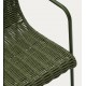 Silla Arvin Swirl en tejido chenilla beige y patas de madera de roble VeryForma