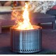 Volcano Large Stainless Steel Brazier RedFire