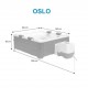 Spa Oslo 6 lugares conectados 160x160 MSpa