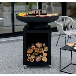 Brasiflam Pack Plus Kohlenbecken schwarz Flamino