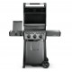 Barbacoa de gas Napoleon Freestyle 365 con estufa lateral y 3 quemadores