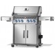 Napoleon Rogue® PRO-S 525 RSIB Edelstahl SIZZLE ZONE™ Gasgrill mit 6 Brennern und 1 Heck