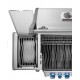 Napoleon Rogue® PRO-S 525 RSIB stainless steel SIZZLE ZONE™ gas barbecue with 6 burners and 1 rear