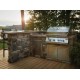 Napoleon Inbouw Gas Grill 700 Big 32 met 4 Branders en 1 Infrarood Achter