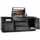 OASIS® 105 Napoleon Matzwarte 700-serie Sizzle Zone® Side buitenkeuken