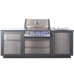 Cuisine extérieure OASISᴹᴰ Compact P500 Napoleon barbecue et Sizzle Zoneᴹᴰ
