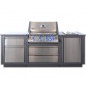 OASIS® Compact P500 Napoleon buitenkeuken met barbecue en siszoneMD