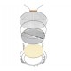 Kamado Monolith One 66 Grill con carrello