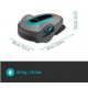 Gardena Sileno Life 750 m2 Bluetooth Mähroboter