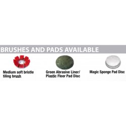 Lot de Brosse et Pad pour Linéo M Hexagone Lot de Brosse et Pad pour Linéo M Hexagone