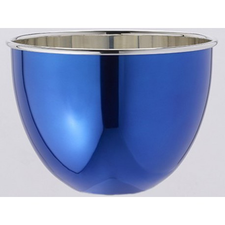 BOwl ist, dass eine blaue Schale Zinn OA1710 Champagne poliert